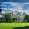 exterior home architectural real estate photograph