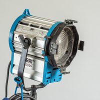 Arri 1000+, 1000W Tungsten Fresnel Spotlight -(Two Available) W/ Barn Doors and two scrims. 170$ea. Plus shipping