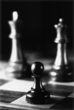 photograph of chess pieces for ny magazine