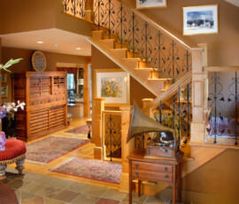 Interior home architectural real estate photo