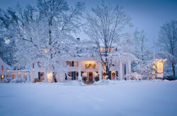 exterior home architectural real estate photo