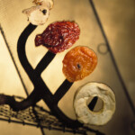Dried Fruits on Pitchfork - NY Times Magazine Food Conceptual Photograph - Illustration